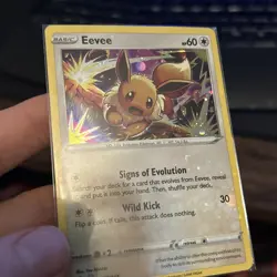 Eevee SWSH118- Pokemon TCG Chilling Reign - Black Star Promo - Image 2