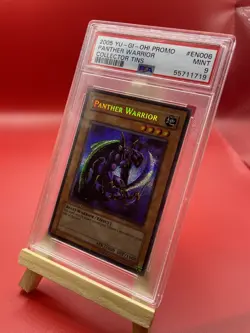Yu-Gi-Oh! Panther Warrior Limited Edition Secret Rare PSA 9 Graded CT2-EN006 - Image 5