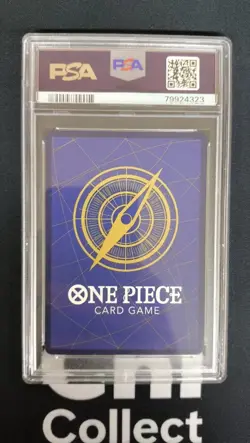 Chinese One Piece Card Game Shanks SEC OP01-120 Manga Parallel Alt Art PSA10 - Image 2