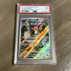 2023 POKEMON SVP EN-SV BLACK STAR PROMO #044 CHARMANDER PSA 9 MINT - Image 1