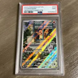 2023 POKEMON SVP EN-SV BLACK STAR PROMO #044 CHARMANDER PSA 9 MINT - Image 5
