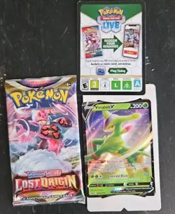Pokemon TCG Virizion 7 Packs Of Trade Cards & PROMO CARD & TCG LIVE CODE CARD - Image 5