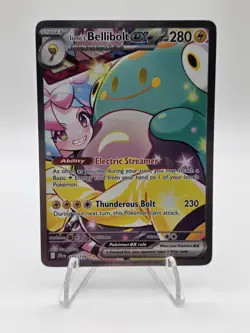 2025 Pokemon JTG EN Iono's Bellibolt EX Special Illustration Rare #183 - Image 1
