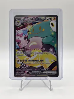 2025 Pokemon JTG EN Iono's Bellibolt EX Special Illustration Rare #183 - Image 3