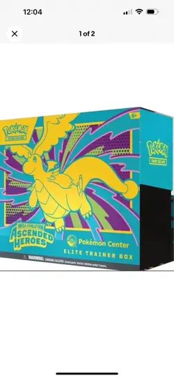 Ascended Heroes Pokemon Center Elite Trainer Box (ETB) X 2- PRESALE CONFIRMED - Image 1