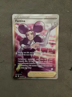 Pokemon TCG Lost Origins: Fantina #191/196 Full Art NM - Image 1