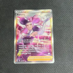 Pokemon TCG Card Fantina 191/196 Lost Origins Rare Holo Full Art NM - Image 1