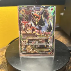 Pokemon TCG Mega-Houndoom-EX Holo Full Art Ultra Rare Card Breakthrough 154/162 - Image 1