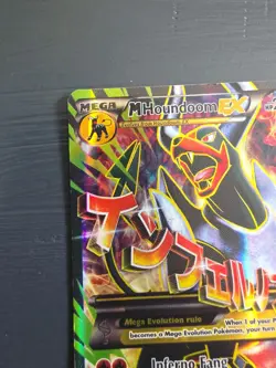Pokemon TCG Mega-Houndoom-EX Holo Full Art Ultra Rare Card 154/162 - Image 2