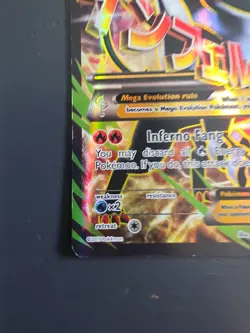 Pokemon TCG Mega-Houndoom-EX Holo Full Art Ultra Rare Card 154/162 - Image 5