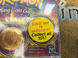 Hasbro Pokemon SEALED Battling Coin Game Set of 3!! - Image 2