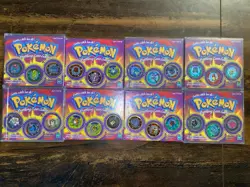 Pokemon Battling Coin Game Lot of 24 Coins Featuring Rare Mewtwo & More!! - Image 1