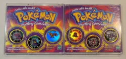 1999 Hasbro Pokemon Battling Coin Game Lot of 2 Packs - Brass Coins Vintage - Image 1