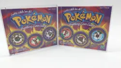 Lot of 2 1999 Hasbro Pokemon Battling Coin Game 3 Coins Each - Image 1
