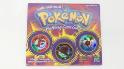 Lot of 2 1999 Hasbro Pokemon Battling Coin Game 3 Coins Each - Image 5