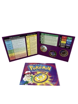 Lot of 4 - 1999 Hasbro Pokemon Battling Coin Game - 12 Coins Jigglypuff & More - Image 5