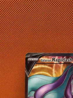Pokemon TCG Galarian Rapidash V Sword & Shield - Chilling Reign 167/198 NM 1388 - Image 2