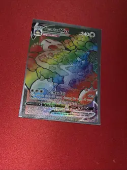 2020 Pokemon TCG - Snorlax Vmax Rainbow - Sword & Shield Secret Rare #206/202 MT - Image 2