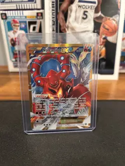 2016 Volcanion EX Secret Rare 115/114 Pokemon TCG: XY Steam Siege Holo Full Art - Image 3