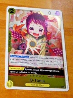 ONE PIECE CARD RARE HOLO GAME CARTE FRANCAISE OTAMA PRB02-016 R FR MINT NEUF - Image 1