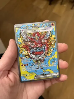 -Pokemon- Heartflame Mask Ogerpon ex 148/131 -Prismatic Evolutions- SIR Holo -NM - Image 1