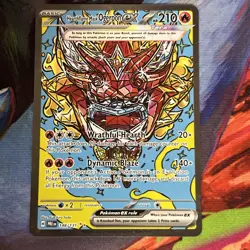 Pokemon Heartflame Mask Ogerpon ex 148/131 Prismatic Evolutions SIR Holo NM - Image 1
