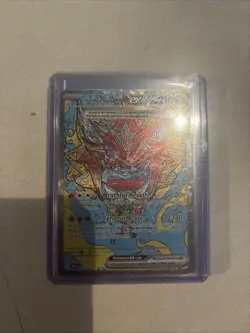 Pokemon Heartflame Mask Ogerpon ex 148/131 Prismatic Evolutions SIR Holo NM - Image 1