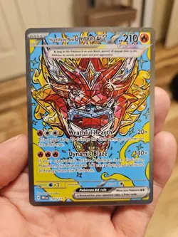 Pokemon Heartflame Mask Ogerpon ex 148/131 Prismatic Evolutions SIR Holo NM - Image 1