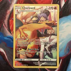 Charizard TG03/TG30 Swsh11: Pokemon Lost Origin Trainer Gallery Full Art Holo - Image 1