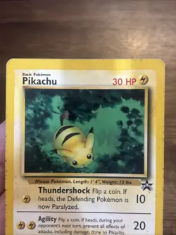 Pikachu - Black Star Promo #27 “Bumblebee” - Vintage 1999 WOTC Pokemon Card - Image 2