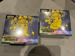 Pokemon Surging Sparks Elite Trainer Box ETB Pokemon Center Exclusive New Sealed - Image 1