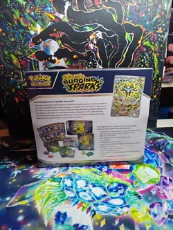 Pokemon Surging Sparks ETB Pokemon Center Exclusive SEALED Elite Trainer Box - Image 4