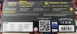 Pokemon ⚡ Surging Sparks Elite Trainer Box ETB Pokemon Center Exclusive SEALED ✨ - Image 3