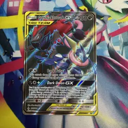 Pokemon Greninja & Zoroark Gx Full Art 200/214 Ultra Rare Unbroken Bonds - Image 2