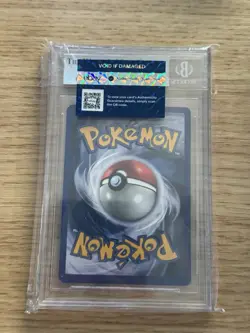 Blastoise Holo Shadowless Pokemon Base Set BGS 8.5 1999 - Image 2