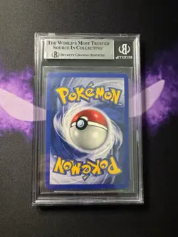 1999 Pokemon Blastoise Base Set SHADOWLESS Holo - BGS 7 NM - Image 2