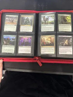 Binder With Mtg Magic The Gathering Cards Holos Gold Silver Rares - Image 4