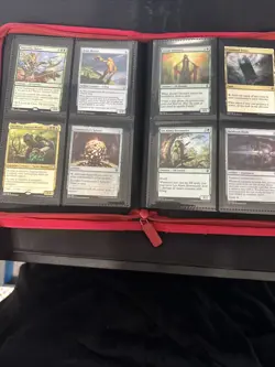 Binder With Mtg Magic The Gathering Cards Holos Gold Silver Rares - Image 5