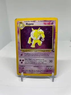 Hypno 8/62 - Fossil Set Pokemon Card TCG Vintage WOTC Holo Rare - HP - Image 1