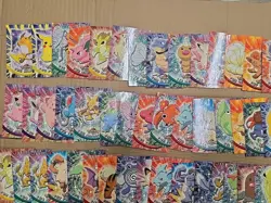 (72) Pokemon 1999 TOPPS TV Animation Edition Card Lot W/ (17) FOIL PIKACHU - Image 2