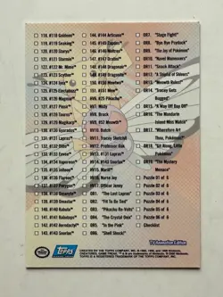 Pokemon Topps TV/Movie Animation Edition Trading Cards Series 3 - You Choose - Image 3