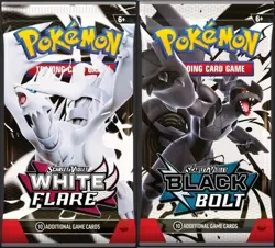 Pokemon TCG: Scarlet and Violet Black Bolt White Flare Booster Pack Bundle 2PK - Image 3