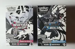 Pokemon TCG Scarlet & Violet Black Bolt and White Flare Booster Bundle - New - Image 1