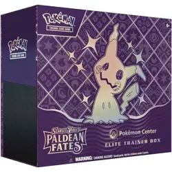 Paldean Fates Pokemon Center Elite Trainer Box PC ETB Factory Sealed - Image 2