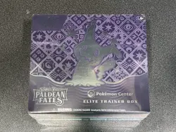 Paldean Fates Pokemon Center Elite Trainer Box PC ETB NEW Factory Sealed - Image 1
