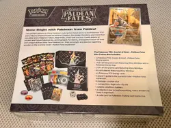 Paldean Fates Pokemon Center Elite Trainer Box PC ETB Factory Sealed - Image 3