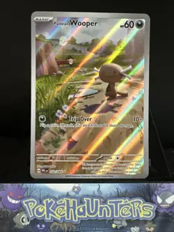 Pokemon Card Paldean Wooper 102/094 Phantasmal Flames Near Mint - Image 1
