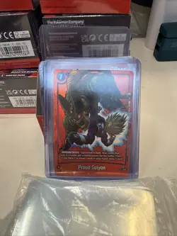 Dragon Ball Super Card Game Proud Saiyan FS07-12 Manga Event Pack Promo - Image 1