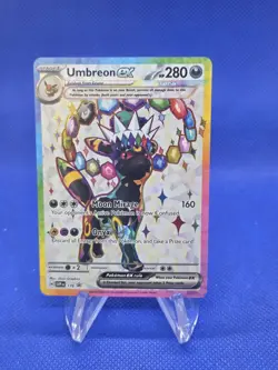 Pokemon SV Scarlet & Violet Umbreon ex SVP 176 Full Art Promo NM - Image 1