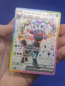 Pokemon SV Scarlet & Violet Umbreon ex SVP 176 Full Art Promo NM - Image 2